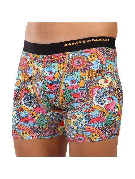 69slam Pánské boxerky 69SLAM Dylan TROPICAL LAH