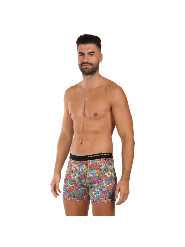 69slam Pánské boxerky 69SLAM Dylan TROPICAL LAH
