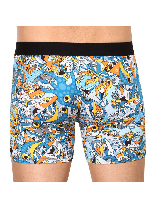 69slam Pánské boxerky 69SLAM fit exotic sea dylan