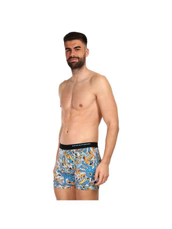 69slam Pánské boxerky 69SLAM fit exotic sea dylan