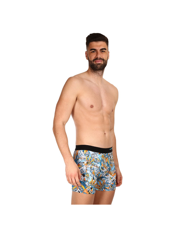 69slam Pánské boxerky 69SLAM fit exotic sea dylan