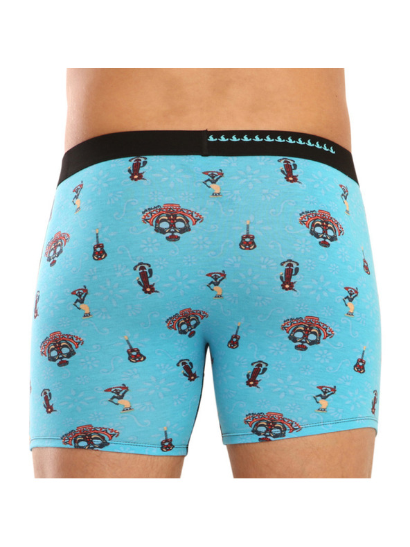 69slam Pánské boxerky 69SLAM fit bamboo day of the dead