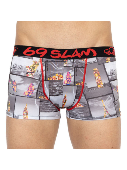 69slam Pánské boxerky 69SLAM hip around the world