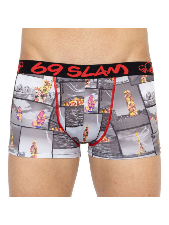 69slam Pánské boxerky 69SLAM hip around the world