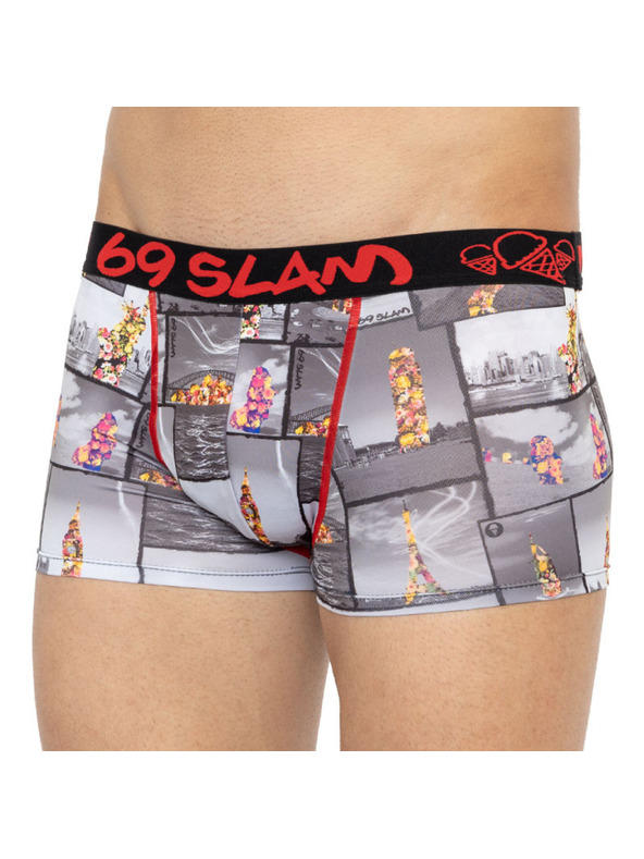 69slam Pánské boxerky 69SLAM hip around the world