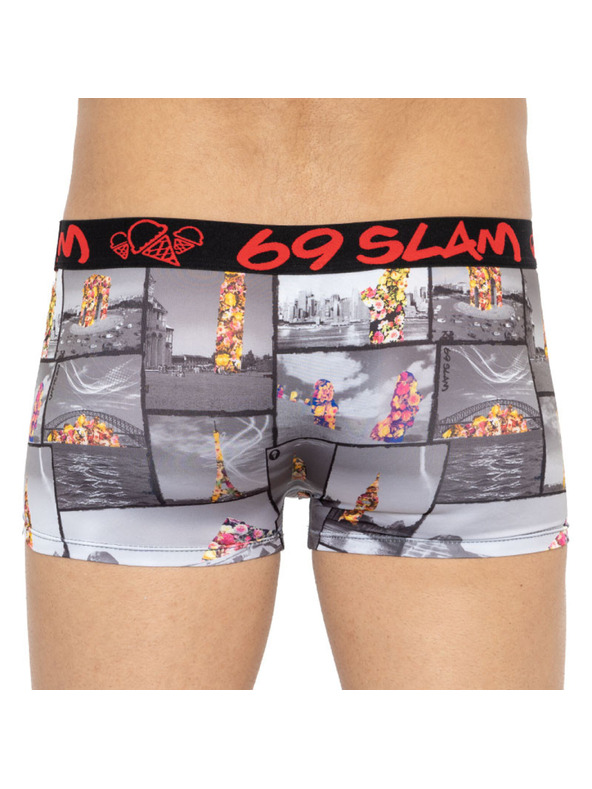 69slam Pánské boxerky 69SLAM hip around the world