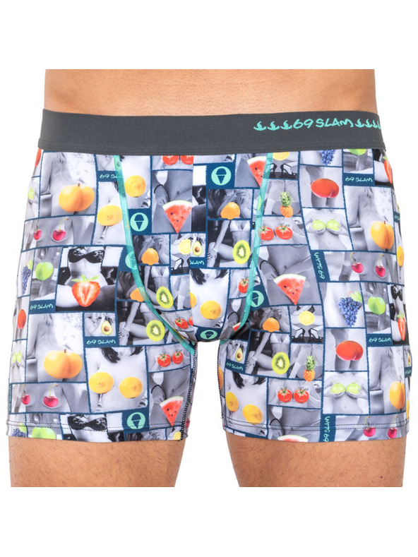 69slam Pánské boxerky 69SLAM fit tropical glam limited edition