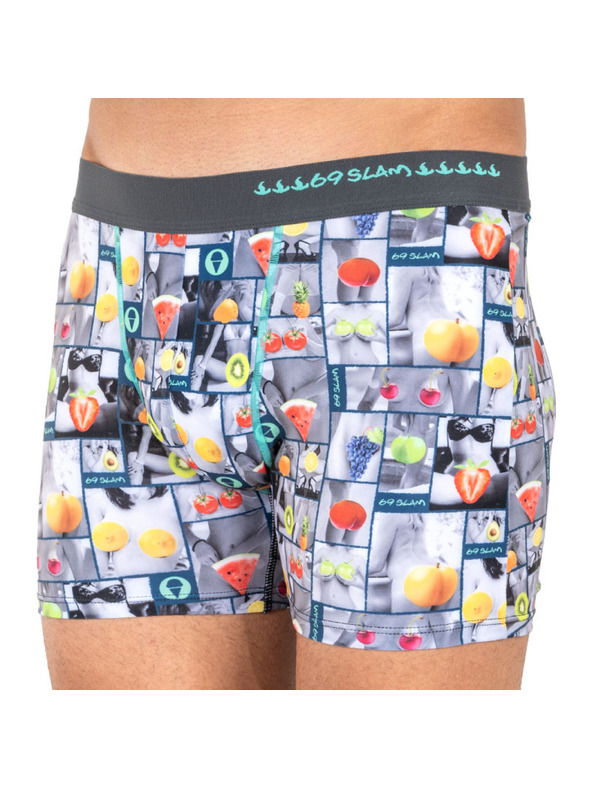 69slam Pánské boxerky 69SLAM fit tropical glam limited edition