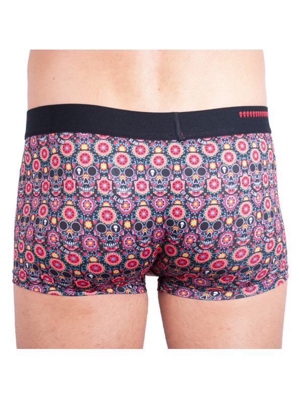 69slam Pánské boxerky 69SLAM hip flower skull