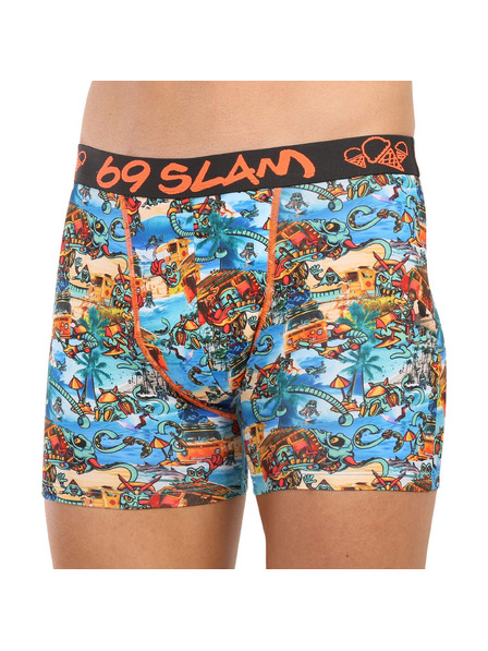 69slam Pánské boxerky 69SLAM fit beach bugger dylan