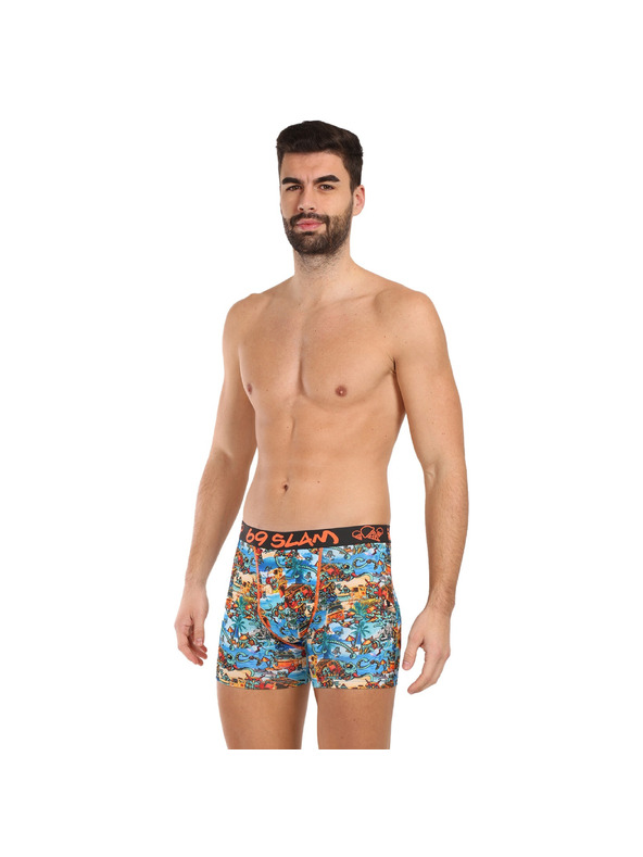 69slam Pánské boxerky 69SLAM fit beach bugger dylan