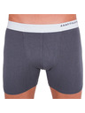 69slam Pánské boxerky 69SLAM fit bamboo plain dark grey