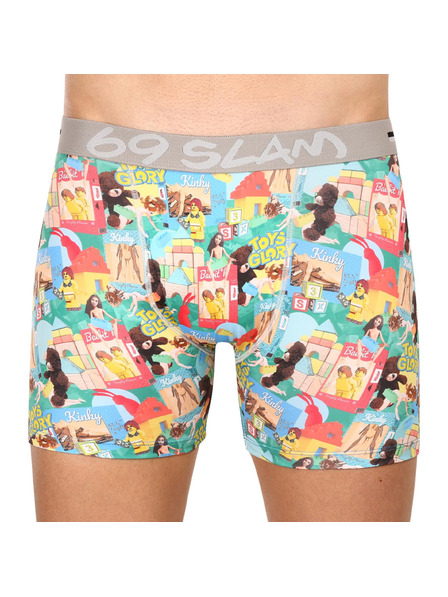 69slam Pánské boxerky 69SLAM fit toys glory