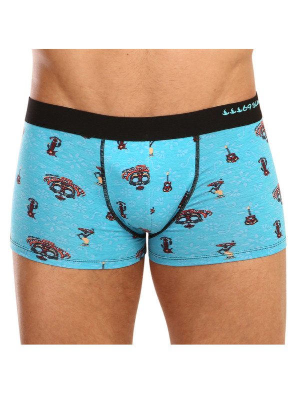 69slam Pánské boxerky 69SLAM hip bamboo day of the dead