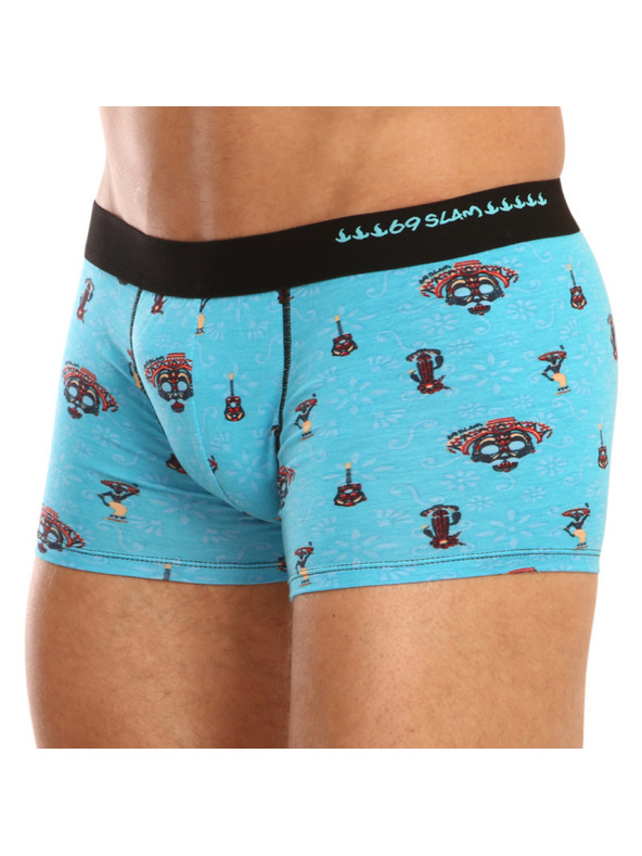 69slam Pánské boxerky 69SLAM hip bamboo day of the dead