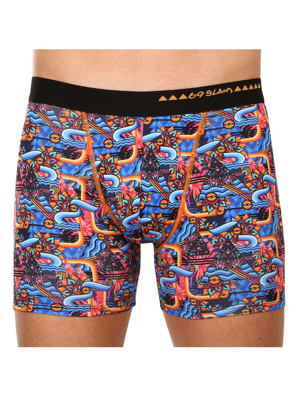 69slam Pánské boxerky 69SLAM fit alien eye