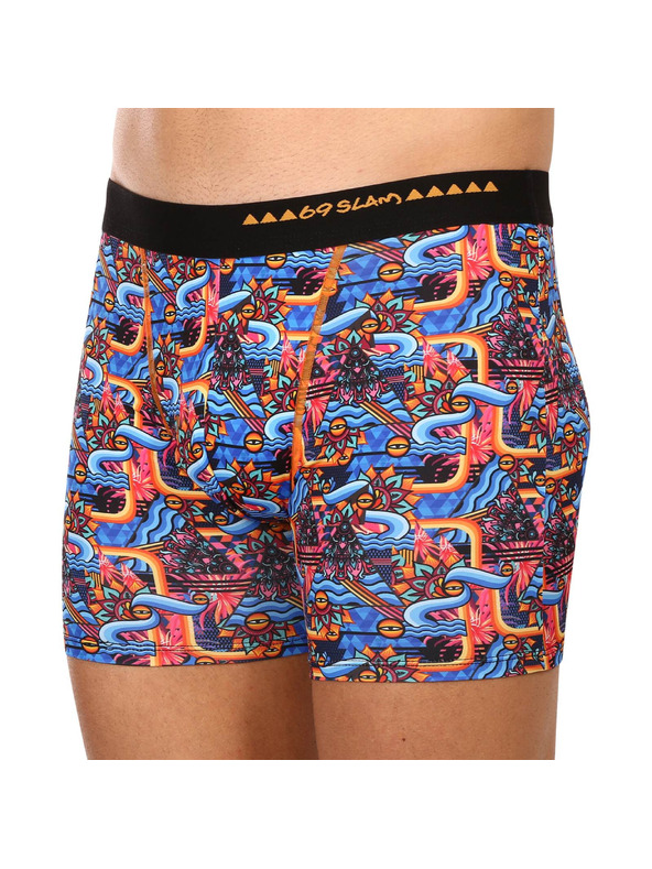 69slam Pánské boxerky 69SLAM fit alien eye