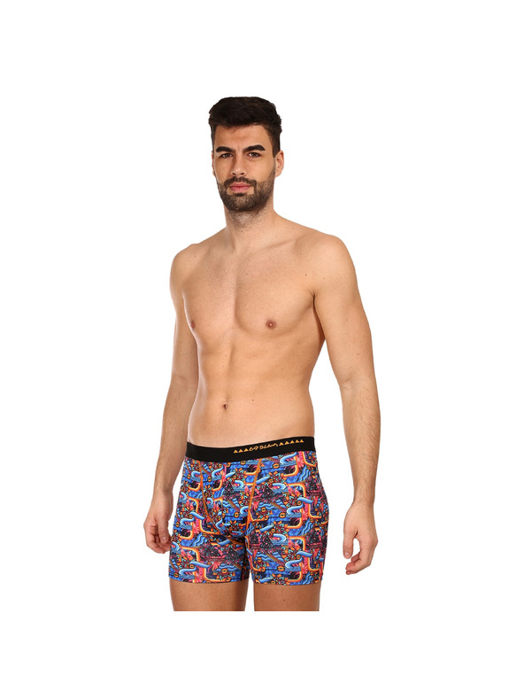 69slam Pánské boxerky 69SLAM fit alien eye