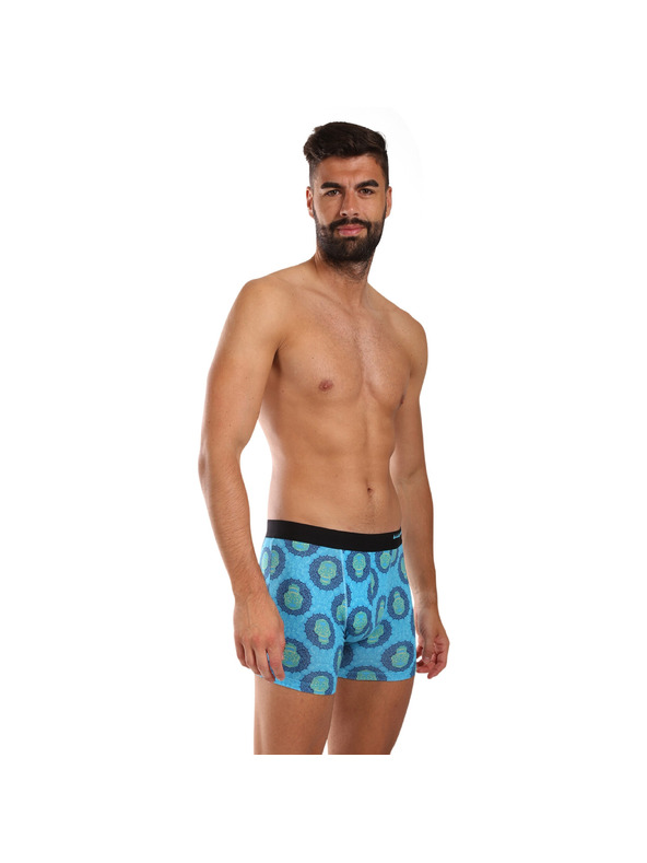 69slam Pánské boxerky 69SLAM fit bamboo SKULL MANDALA