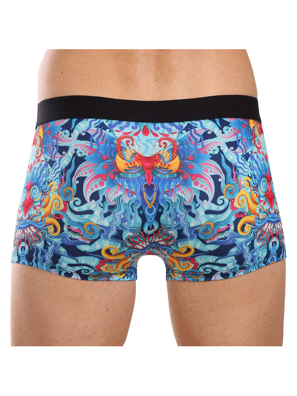 69slam Pánské boxerky 69SLAM Hip BLUE HABITAT