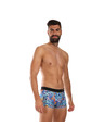 69slam Pánské boxerky 69SLAM Hip BLUE HABITAT