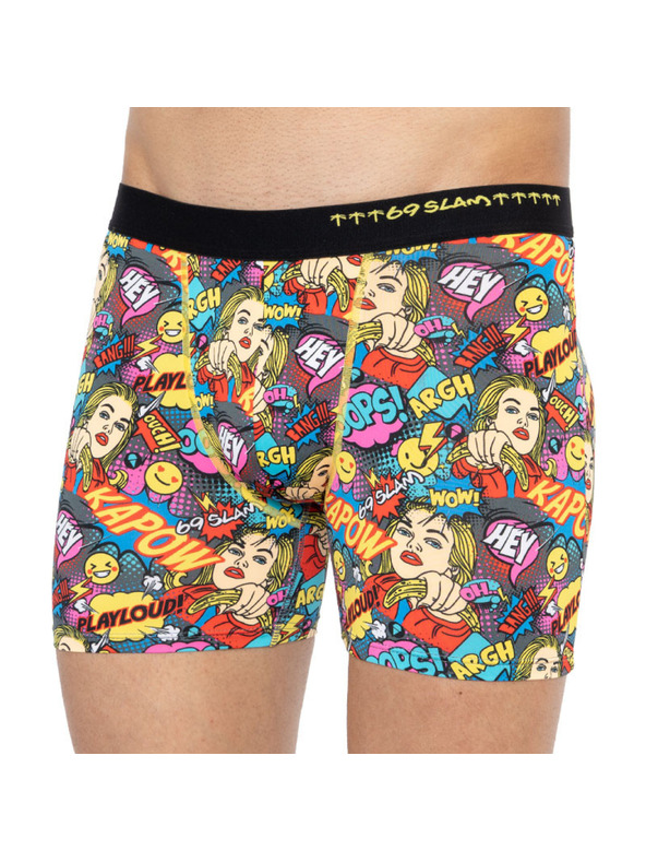 69slam Pánské boxerky 69SLAM fit kapow