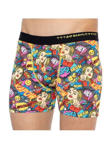 69slam Pánské boxerky 69SLAM fit kapow