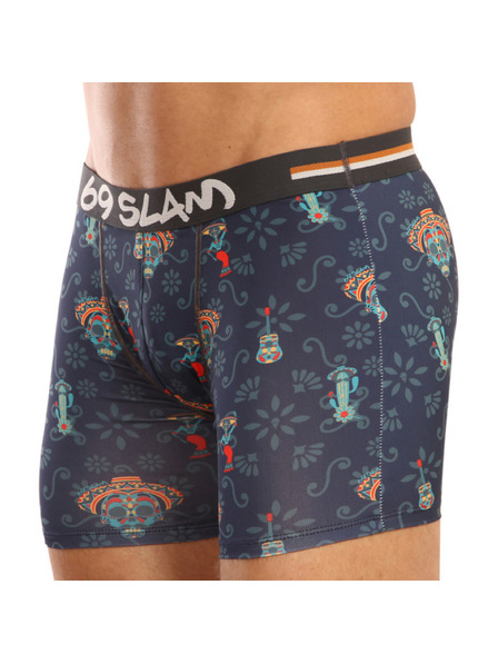 69slam Pánské boxerky 69SLAM fit day of the dead