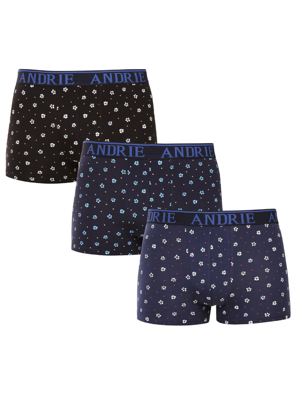 andrie Sada tří - pánské boxerky Andrie vícebarevné