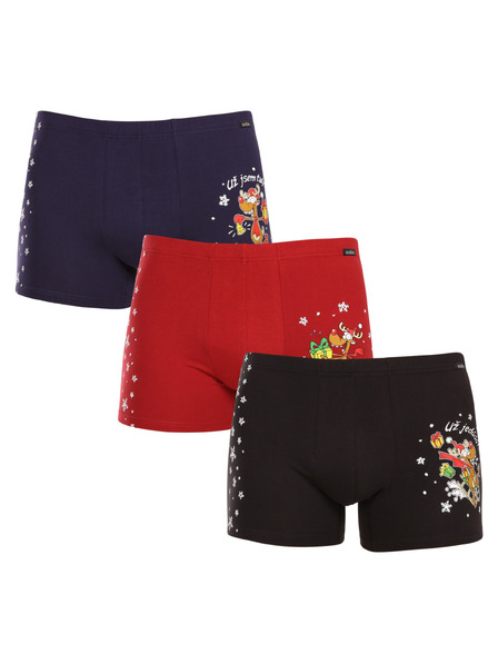 andrie Sada tří - pánské boxerky Andrie vícebarevné