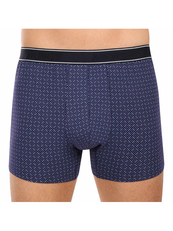 andrie Pánské boxerky Andrie vícebarevné (PS 5636/blue)