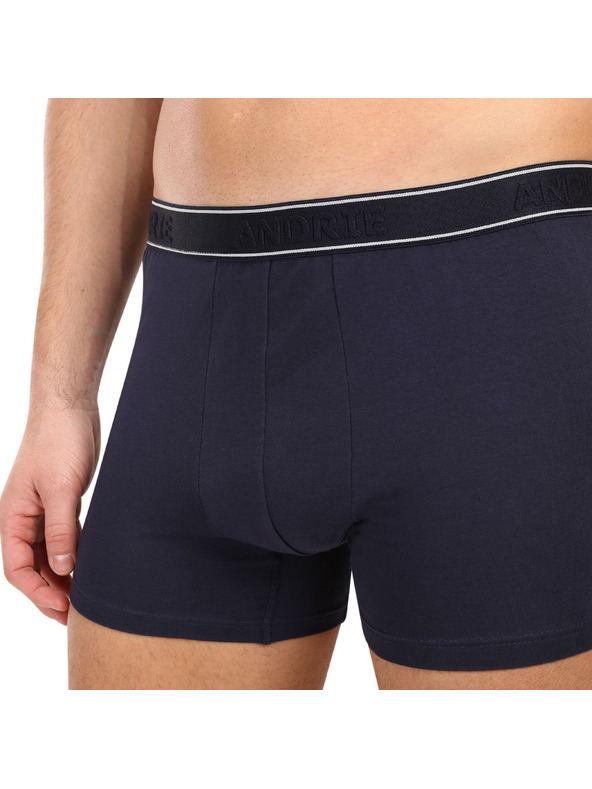 andrie Pánské boxerky Andrie vícebarevné (PS 5828/dark blue)