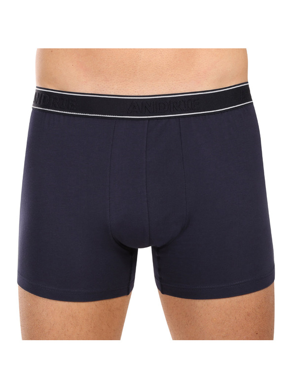 andrie Pánské boxerky Andrie vícebarevné (PS 5828/dark blue)