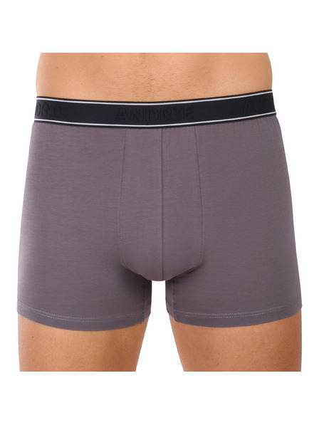 andrie Pánské boxerky Andrie vícebarevné (PS 5828/light gray)