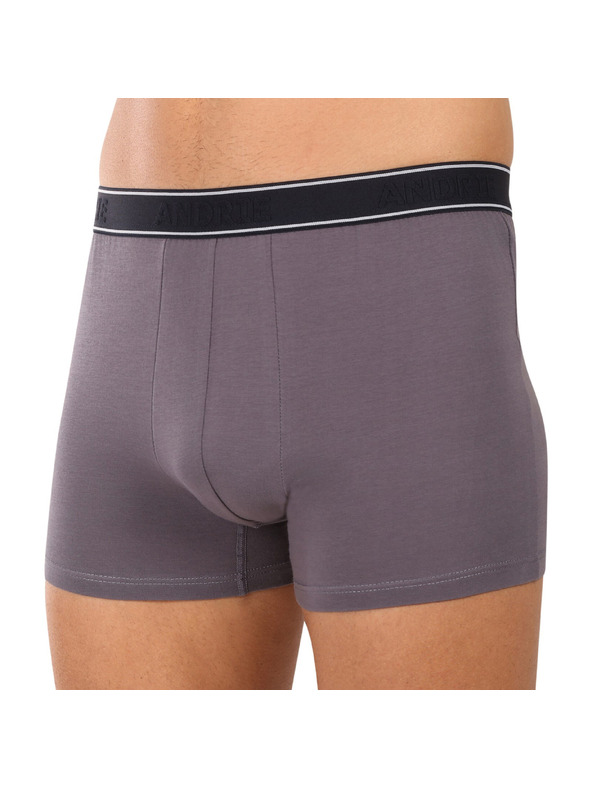 andrie Pánské boxerky Andrie vícebarevné (PS 5828/light gray)