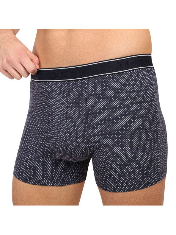 andrie Pánské boxerky Andrie vícebarevné (PS 5636/grey)