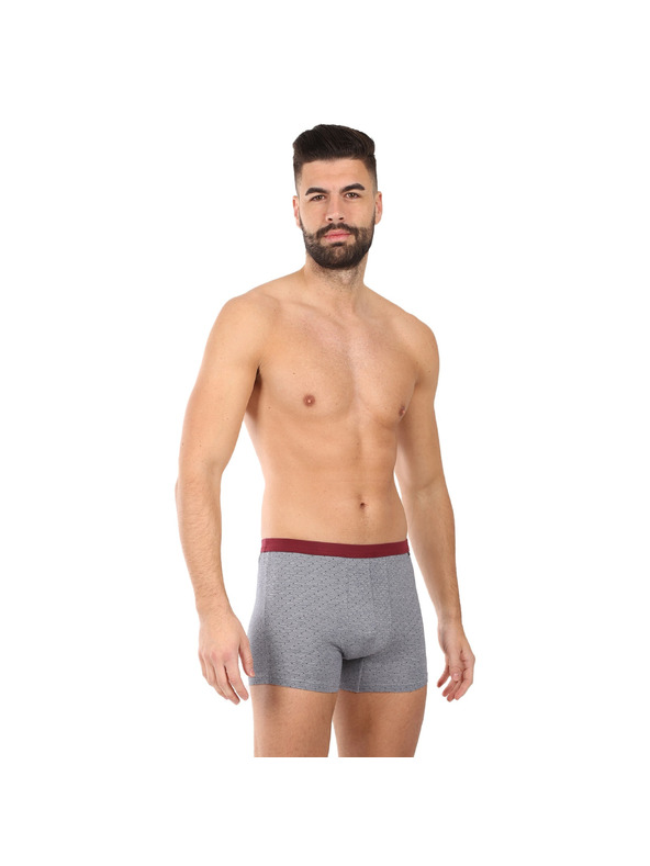 andrie Sada tří - pánské boxerky Andrie šedé