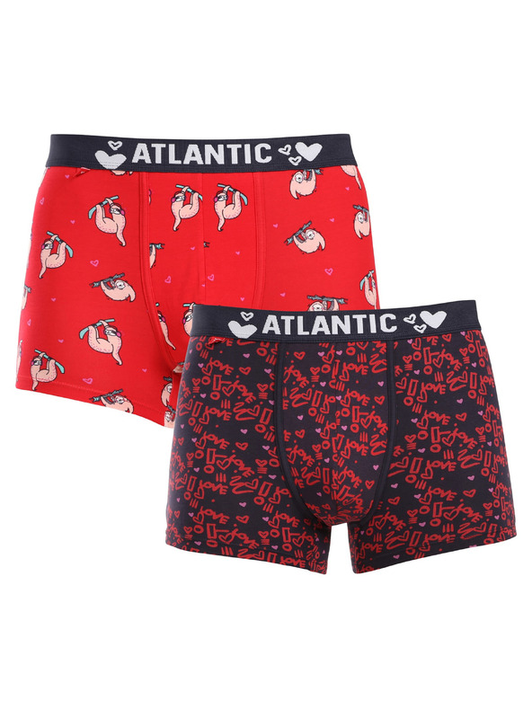 Atlantic Sada dvou - pánské boxerky Atlantic vícebarevné