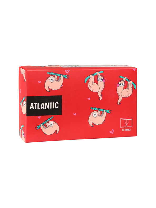 Atlantic Sada dvou - pánské boxerky Atlantic vícebarevné