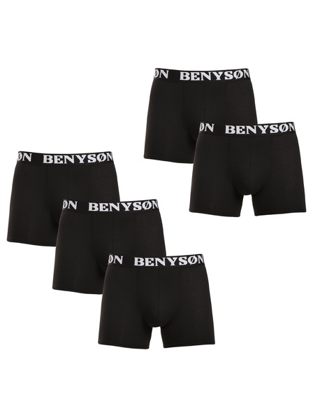 Benysøn Sada pěti - pánské boxerky Benysøn černé