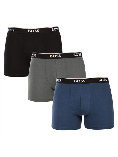 BOSS Sada tří - pánské boxerky BOSS vícebarevné
