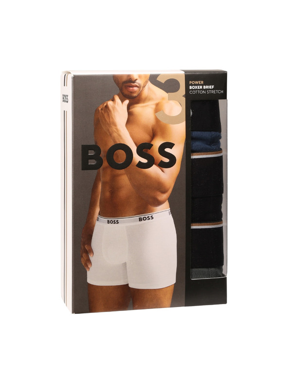 BOSS Sada tří - pánské boxerky BOSS vícebarevné