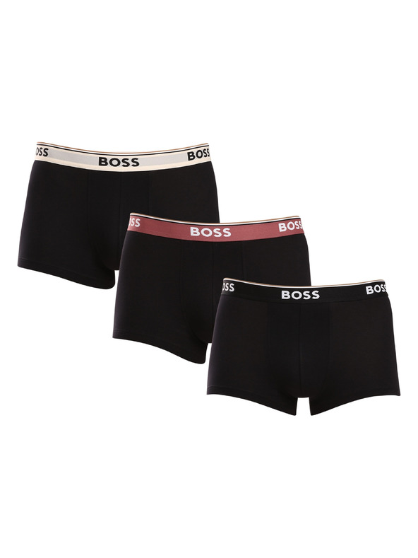 BOSS Sada tří - pánské boxerky BOSS vícebarevné