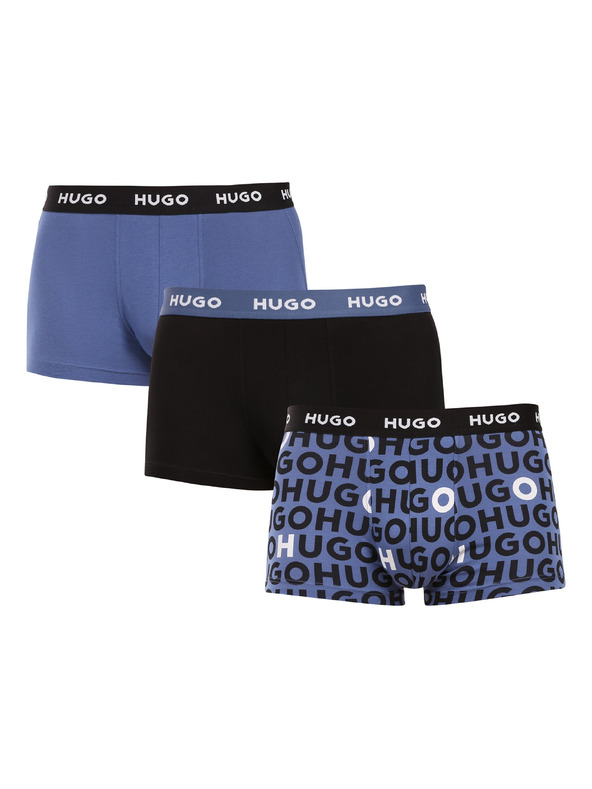BOSS Sada tří - pánské boxerky BOSS vícebarevné