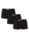 BOSS Sada tří - pánské boxerky BOSS černé