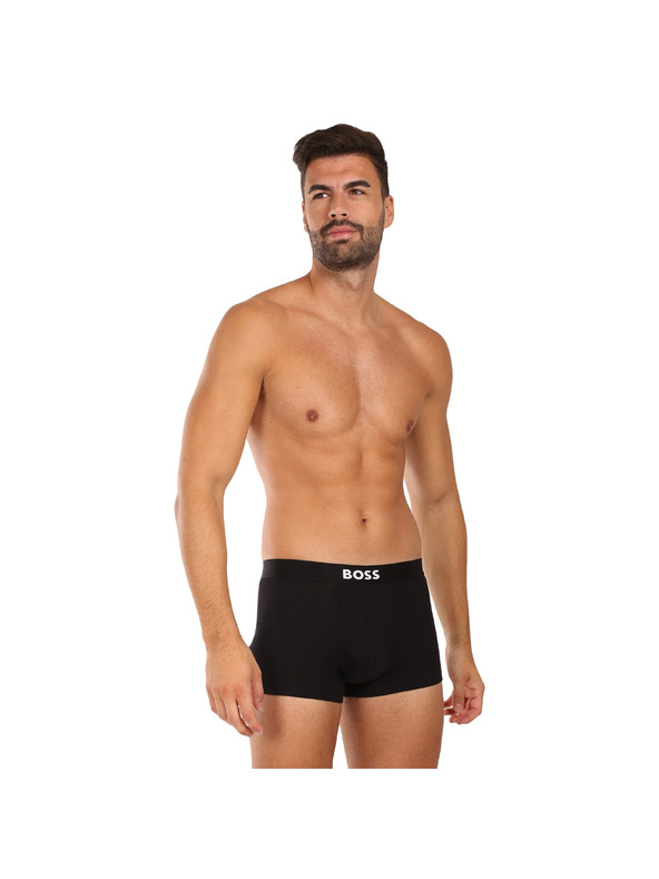 BOSS Sada tří - pánské boxerky BOSS černé