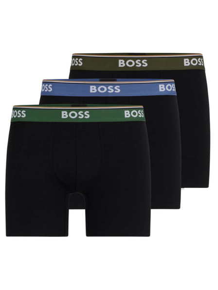 BOSS Sada tří - pánské boxerky BOSS černé