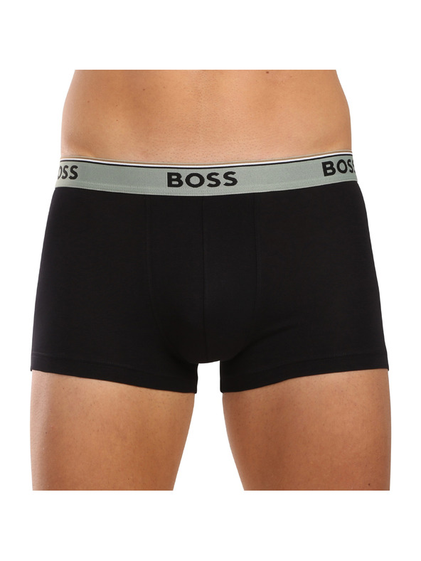 BOSS Sada tří - pánské boxerky BOSS černé