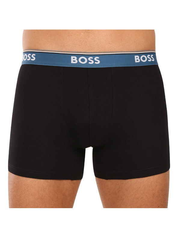 BOSS Sada tří - pánské boxerky BOSS černé