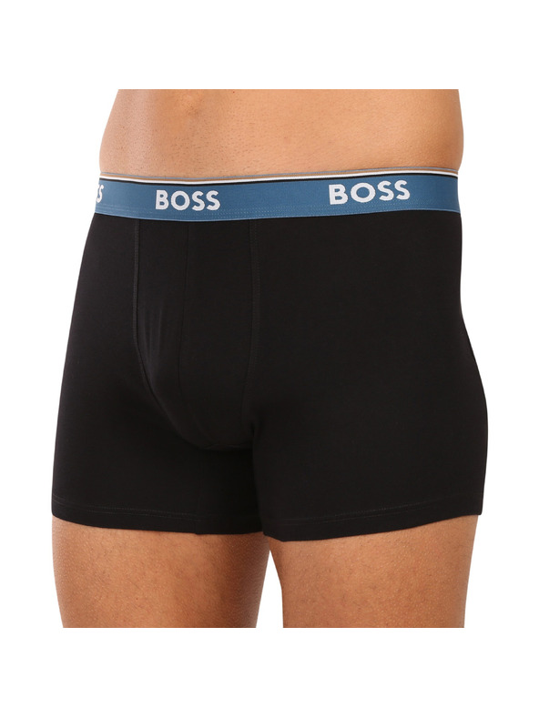 BOSS Sada tří - pánské boxerky BOSS černé